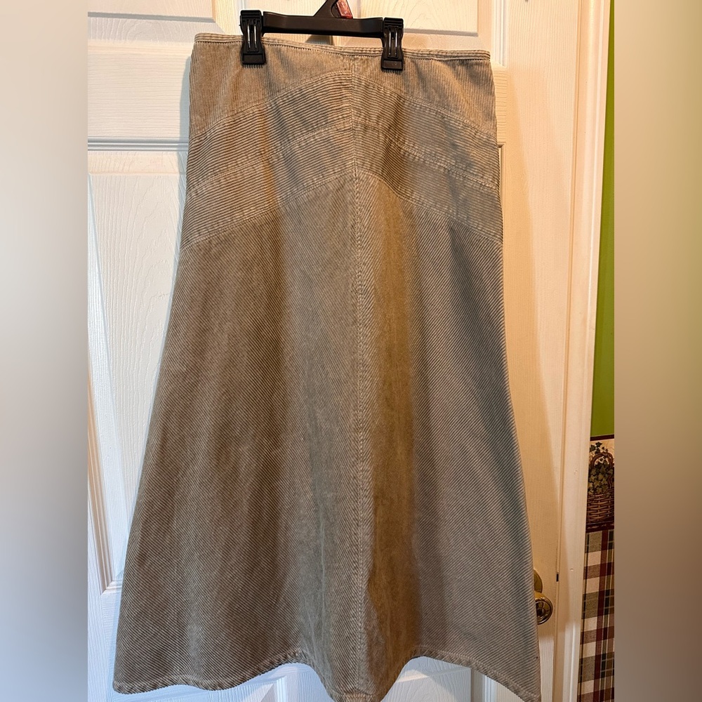 Woolrich Tan A-Line Skirt, Size 6